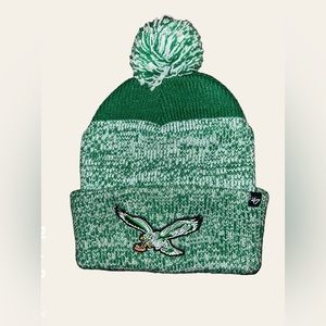 Gorgeous NFL Eagles Hat with Puff.